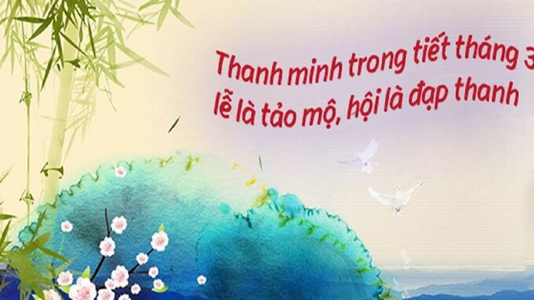 Tiết thanh minh đã trở thành dịp lễ quan trọng của người Việt