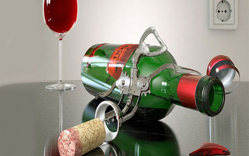 Cách khui rượu vang